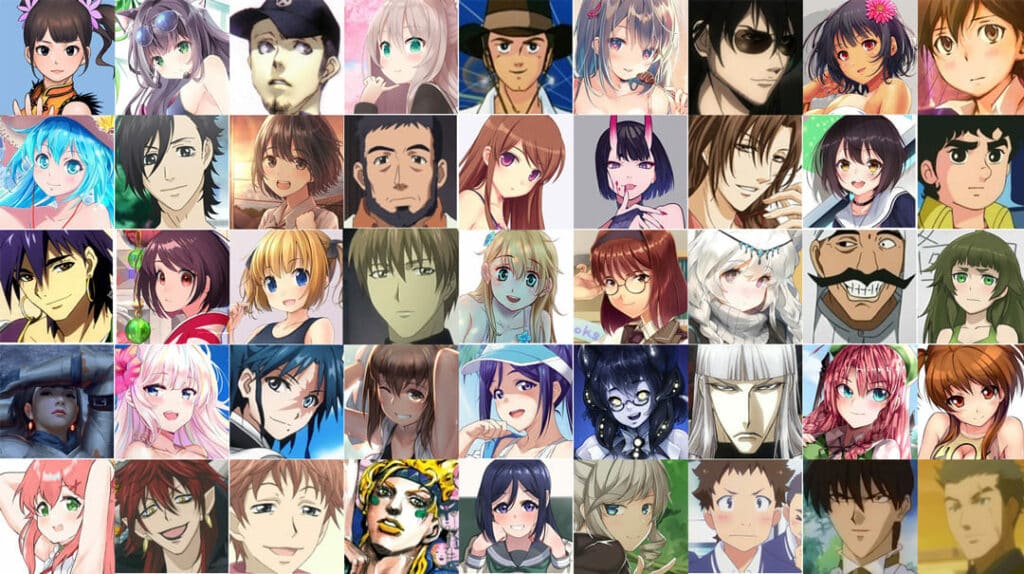 mozaique-anime-manga-visage